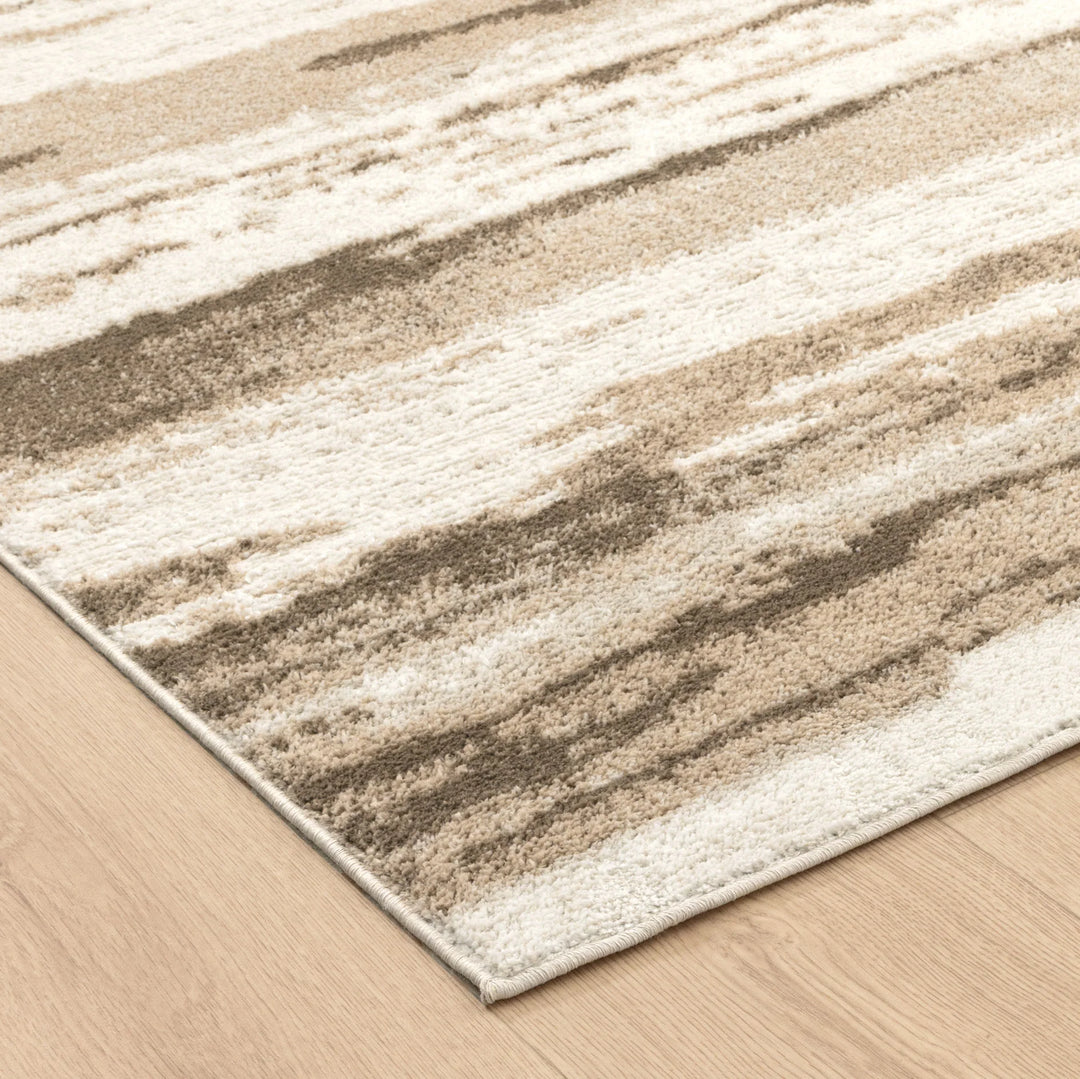 Edition Watercolour Lines Brown Rug