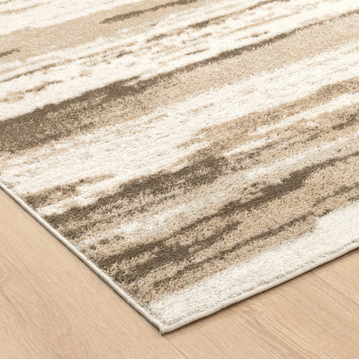 Edition Watercolour Lines Brown Rug