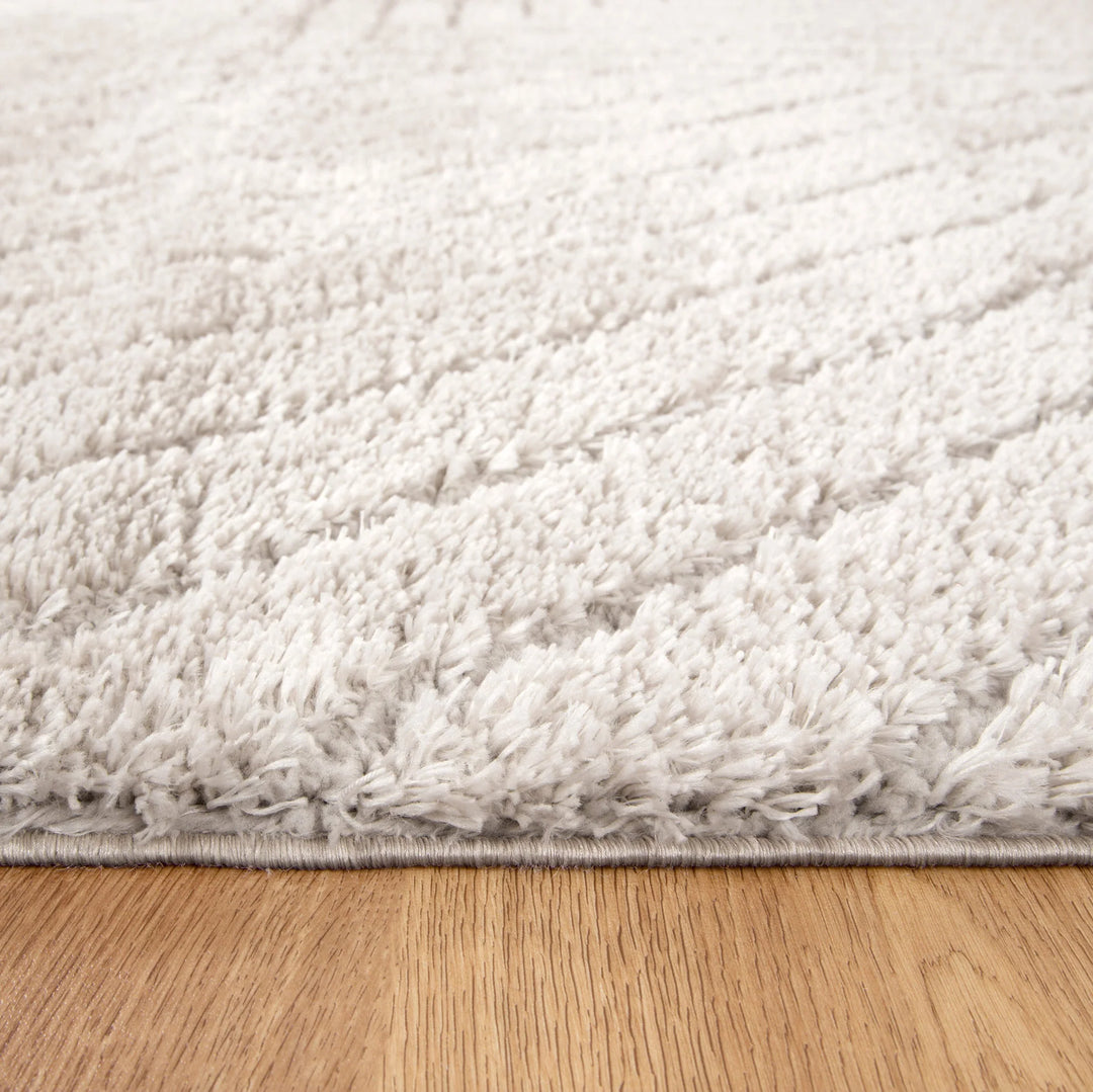 Alps Modern Beige Shag Rug