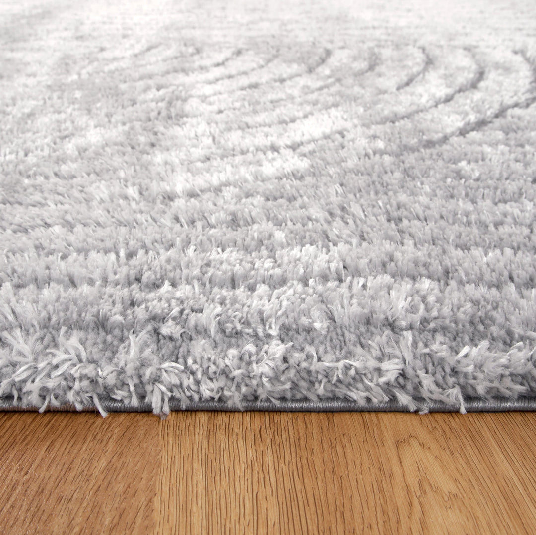 Alps Dior Silver Shag Rug