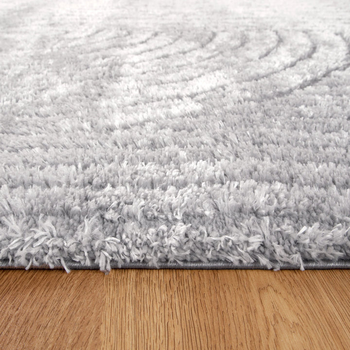 Alps Dior Silver Shag Rug