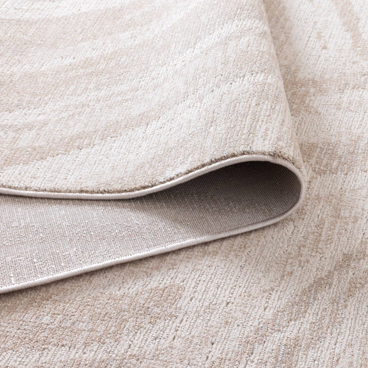 Yazd Geo Lines Beige Cream Rug - TOS1