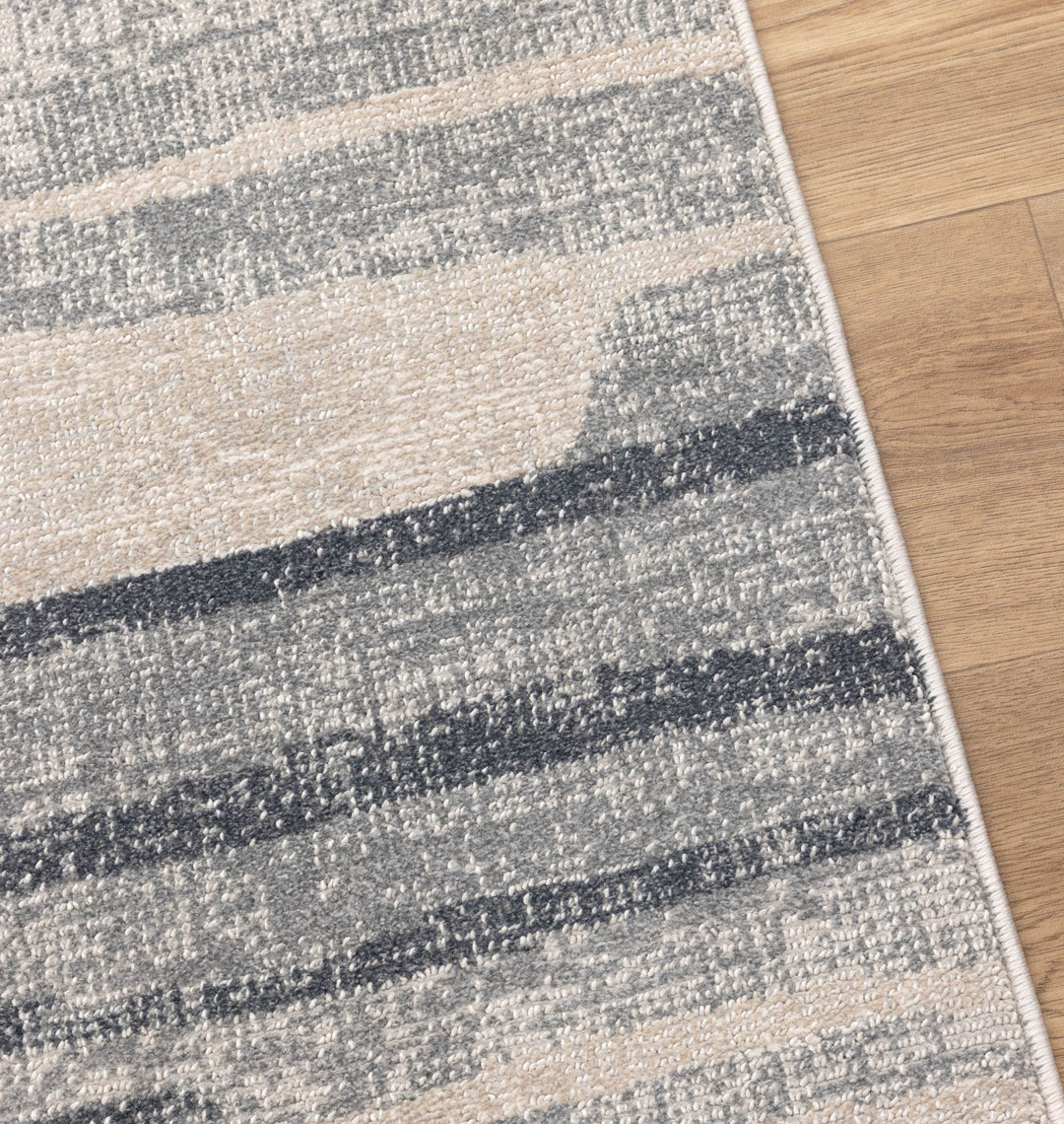 Yazd Watercolour Blue Rug - TOS3