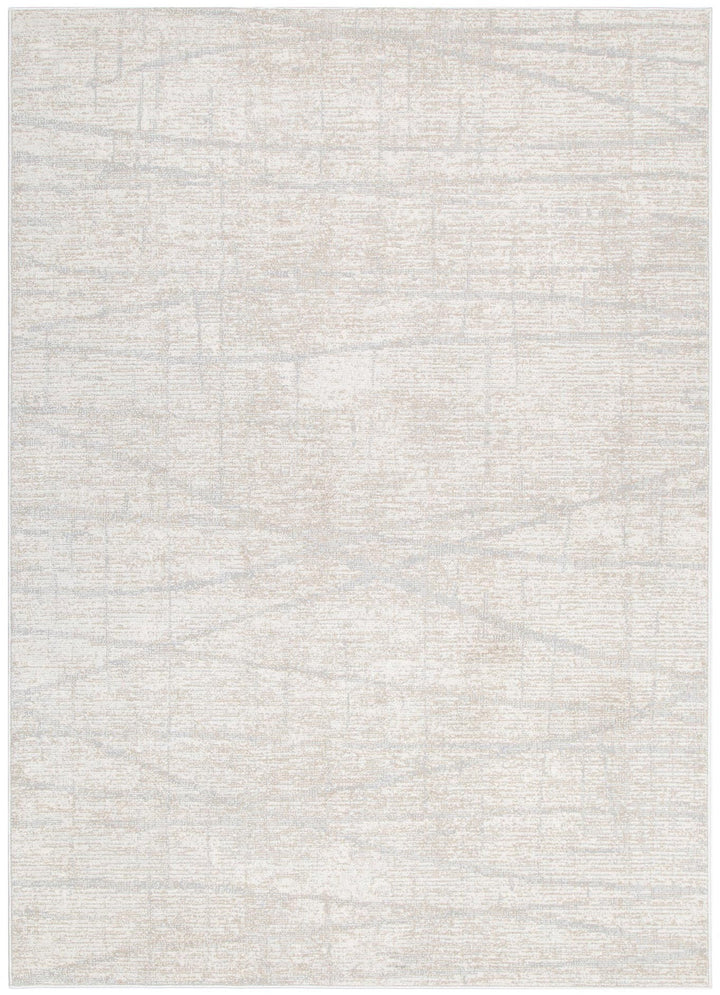 Yazd Lines Grey Beige Rug - TOS6