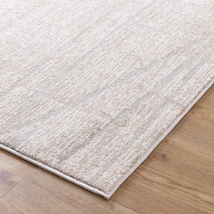 Yazd Lines Grey Beige Rug - TOS6