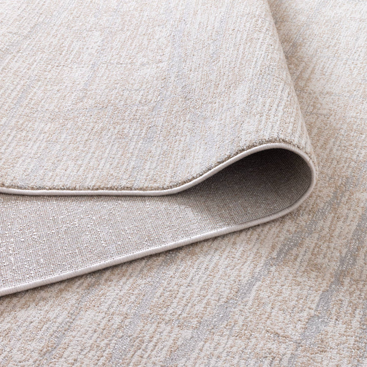 Yazd Lines Grey Beige Rug - TOS6