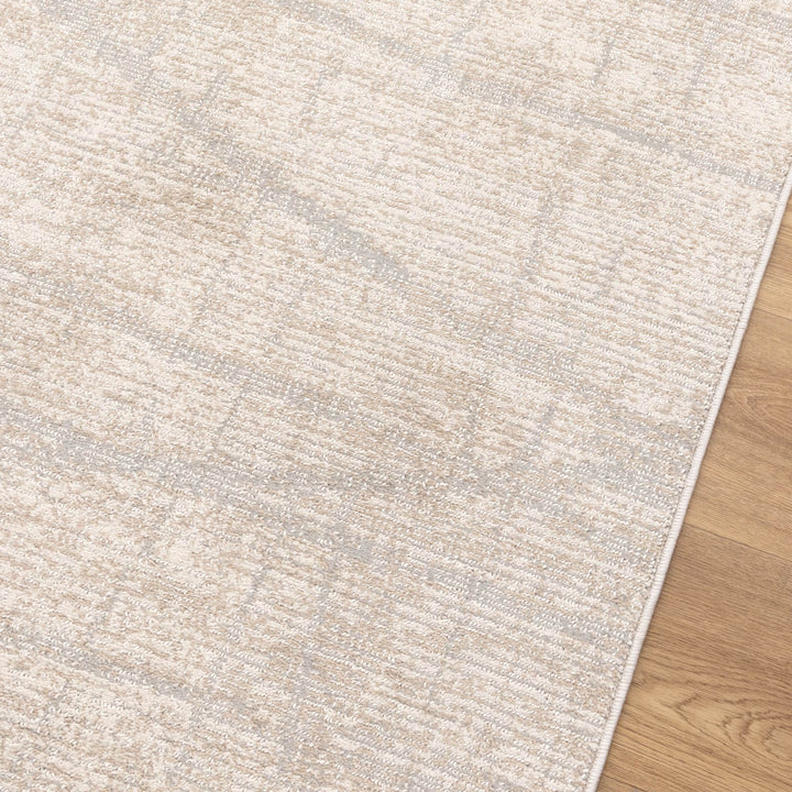 Yazd Lines Grey Beige Rug - TOS6
