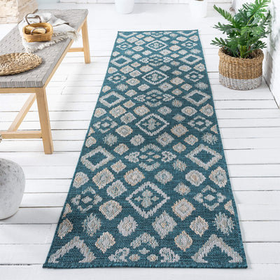 Terry 551 Turquoise Runner