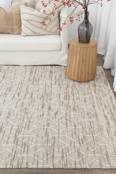 Coppola 11 Beige Wool Rug