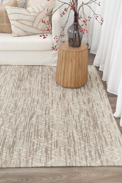 Coppola 003 Beige Wool Rug