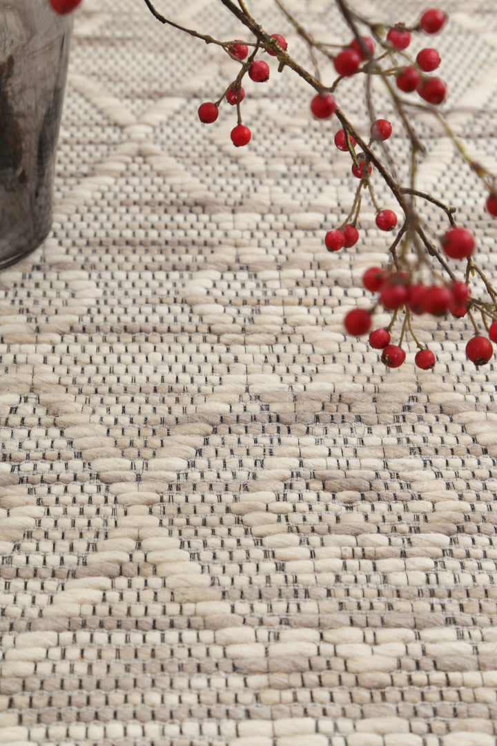 Coppola 003 Beige Wool Rug