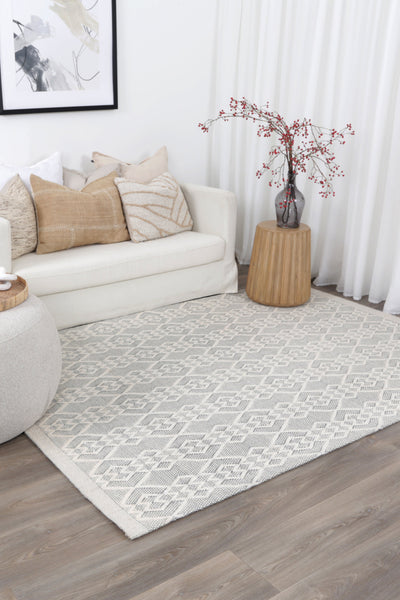 Coppola 24 Grey Wool Rug