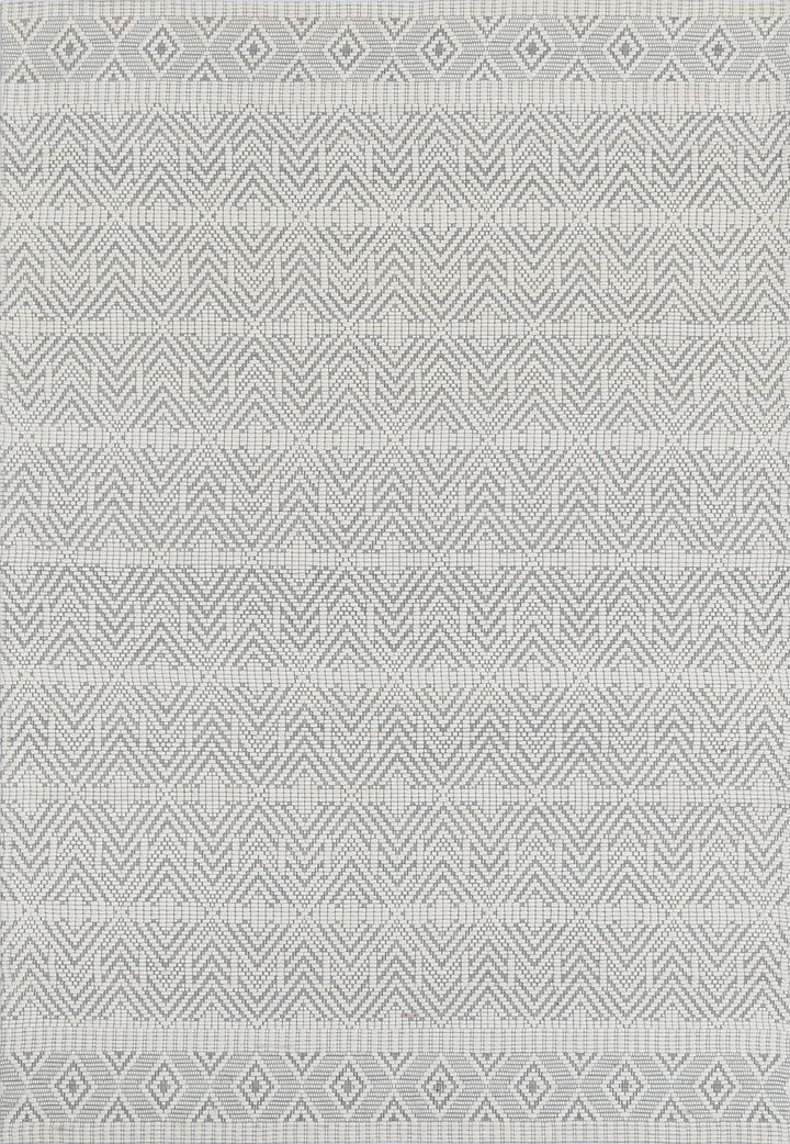 Coppola 04 Light Grey Wool Rug
