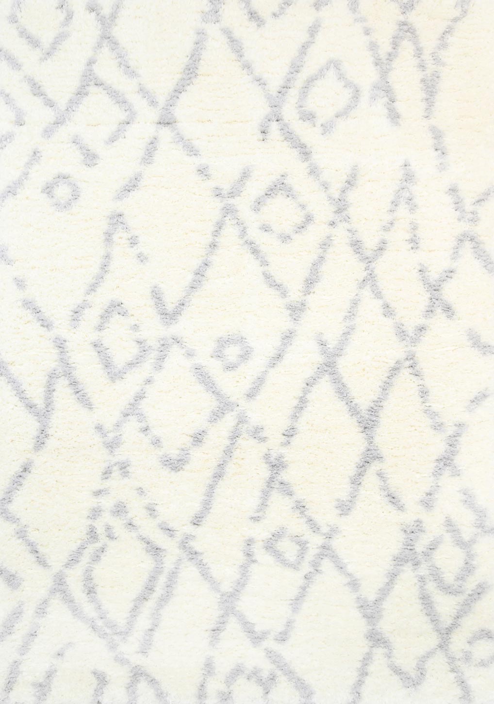 Manchester Cream and Silver Fes Rug