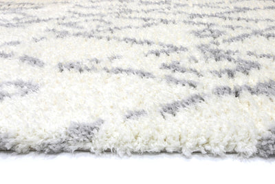 Manchester Cream and Silver Fes Rug