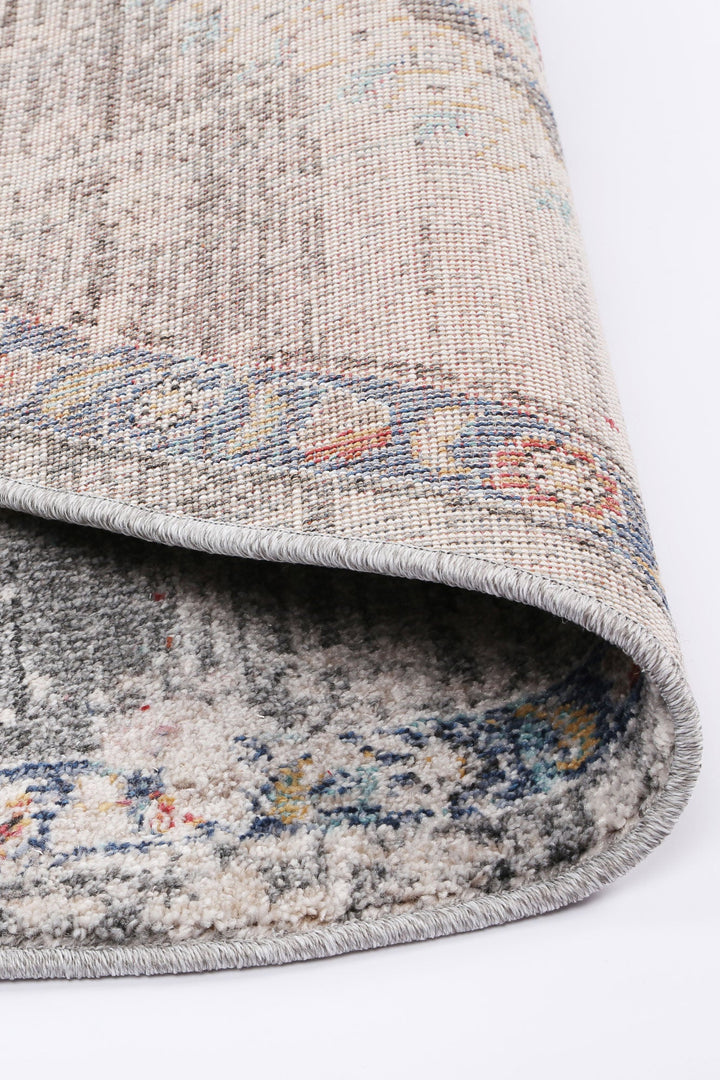 Sofia 33 Grey Round Rug