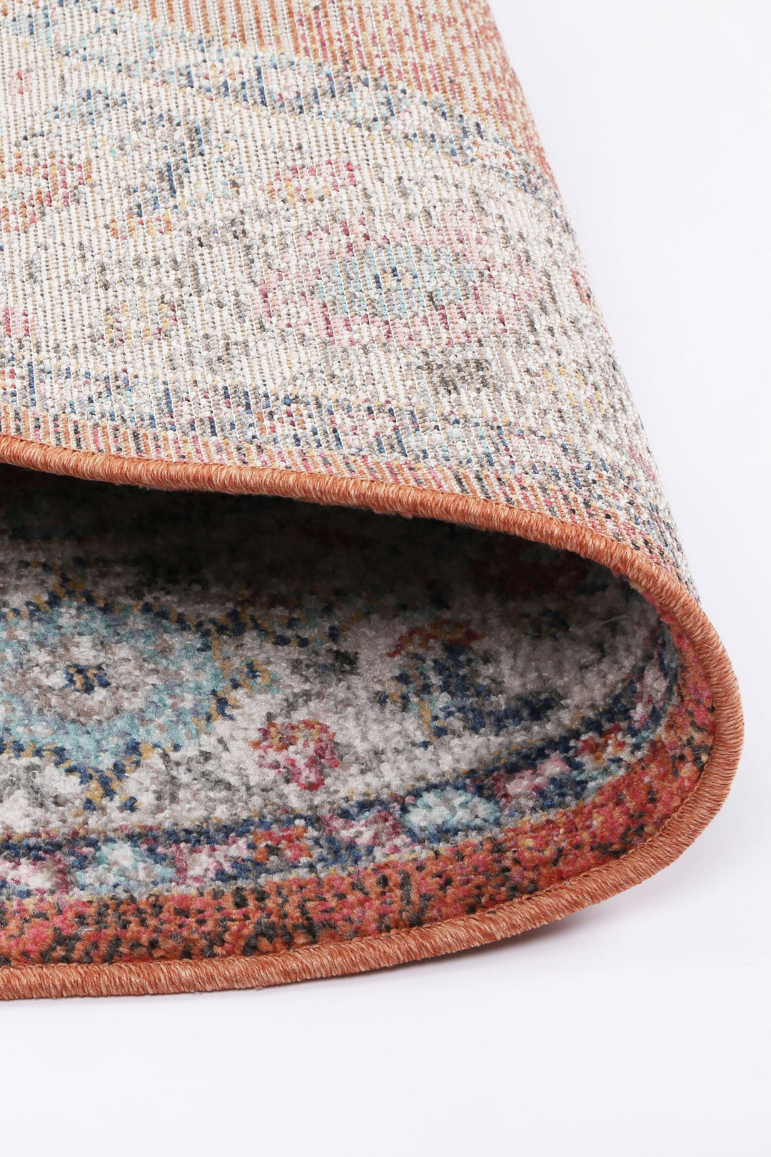 Sofia 35 Rust Round Rug