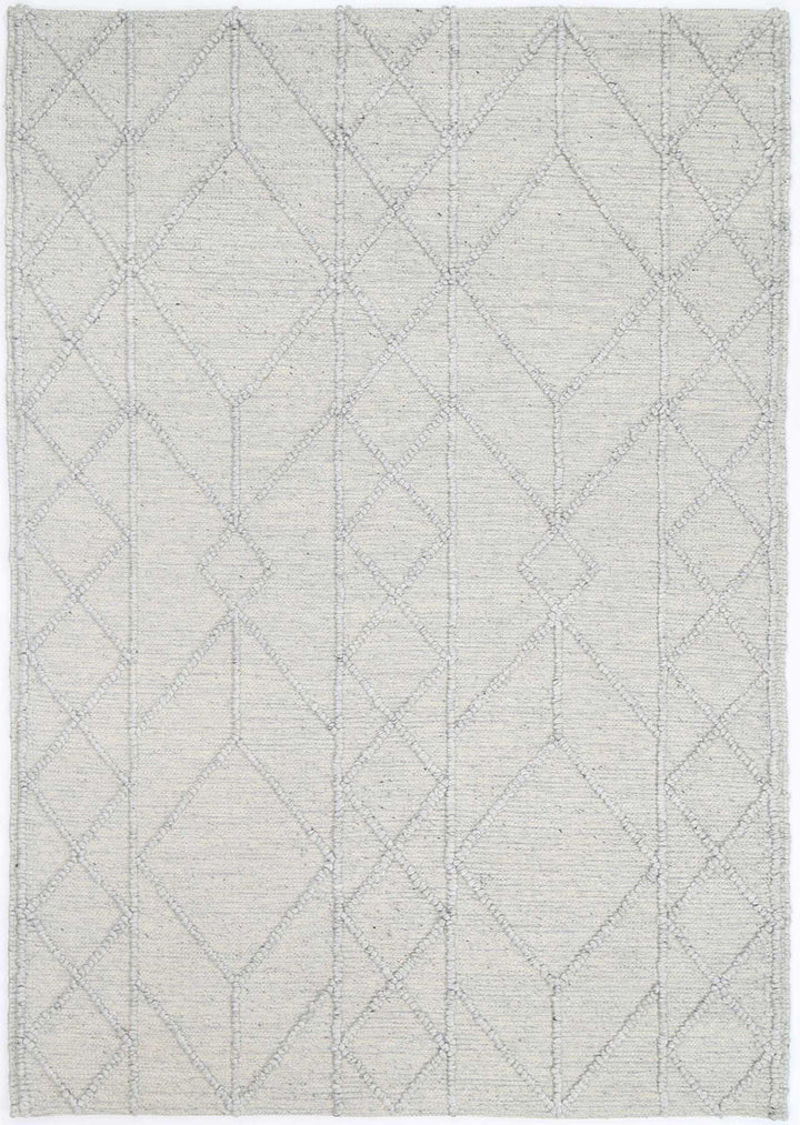 Hima Grey Wool Blend Rug