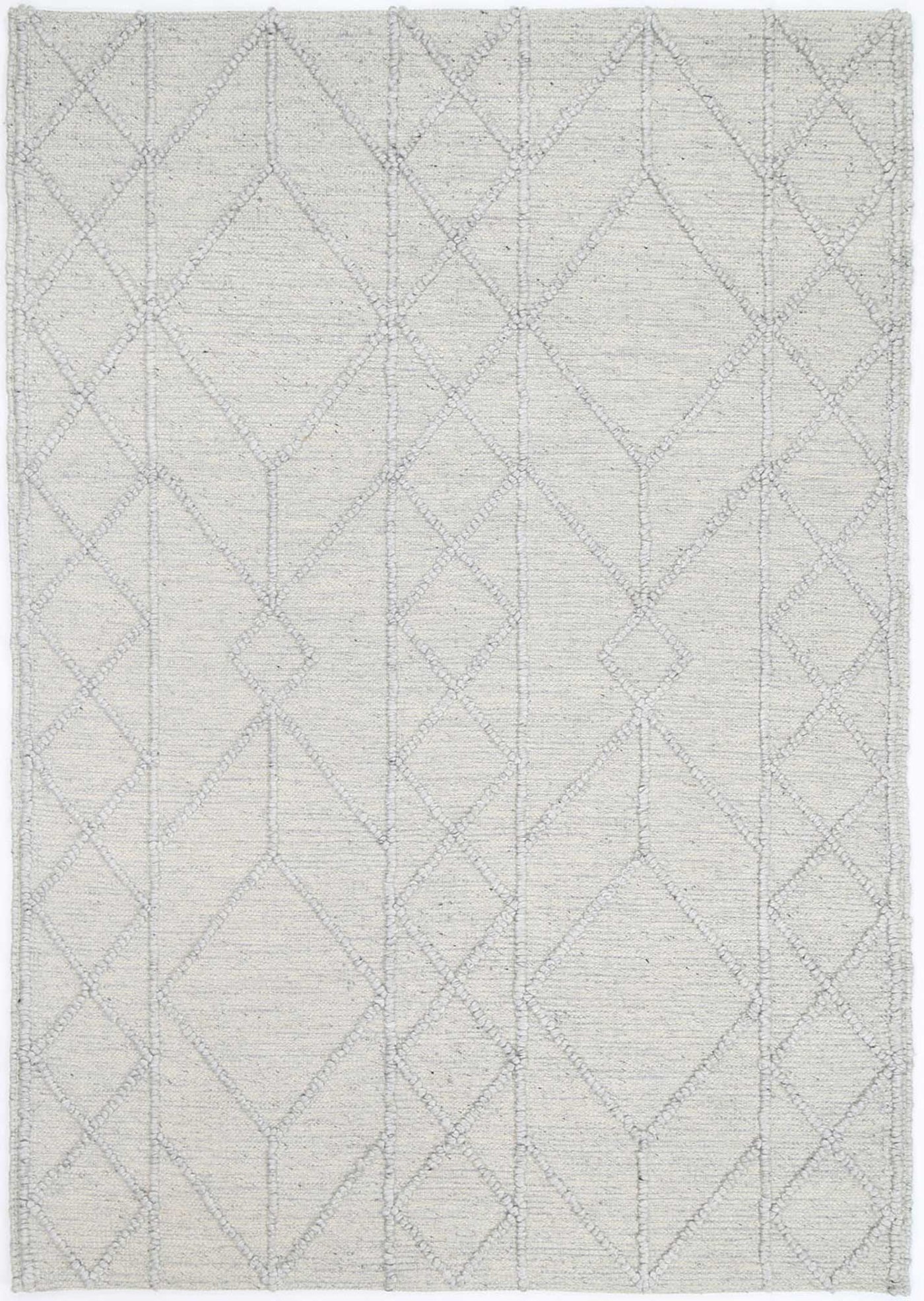 Hima Grey Wool Blend Rug