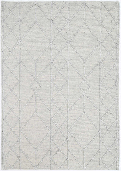 Hima Grey Wool Blend Rug