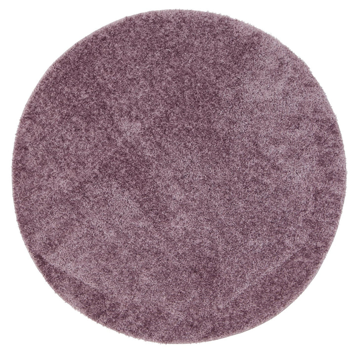 Puffy Soft Shaggy Lilac Purple