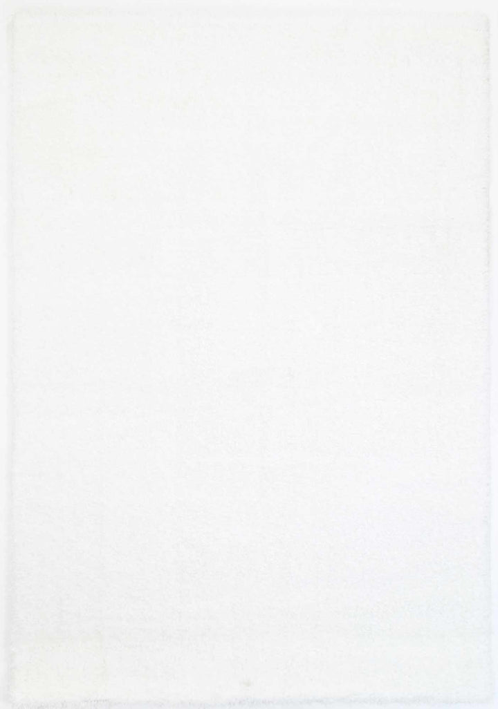 Puffy Soft Shaggy White