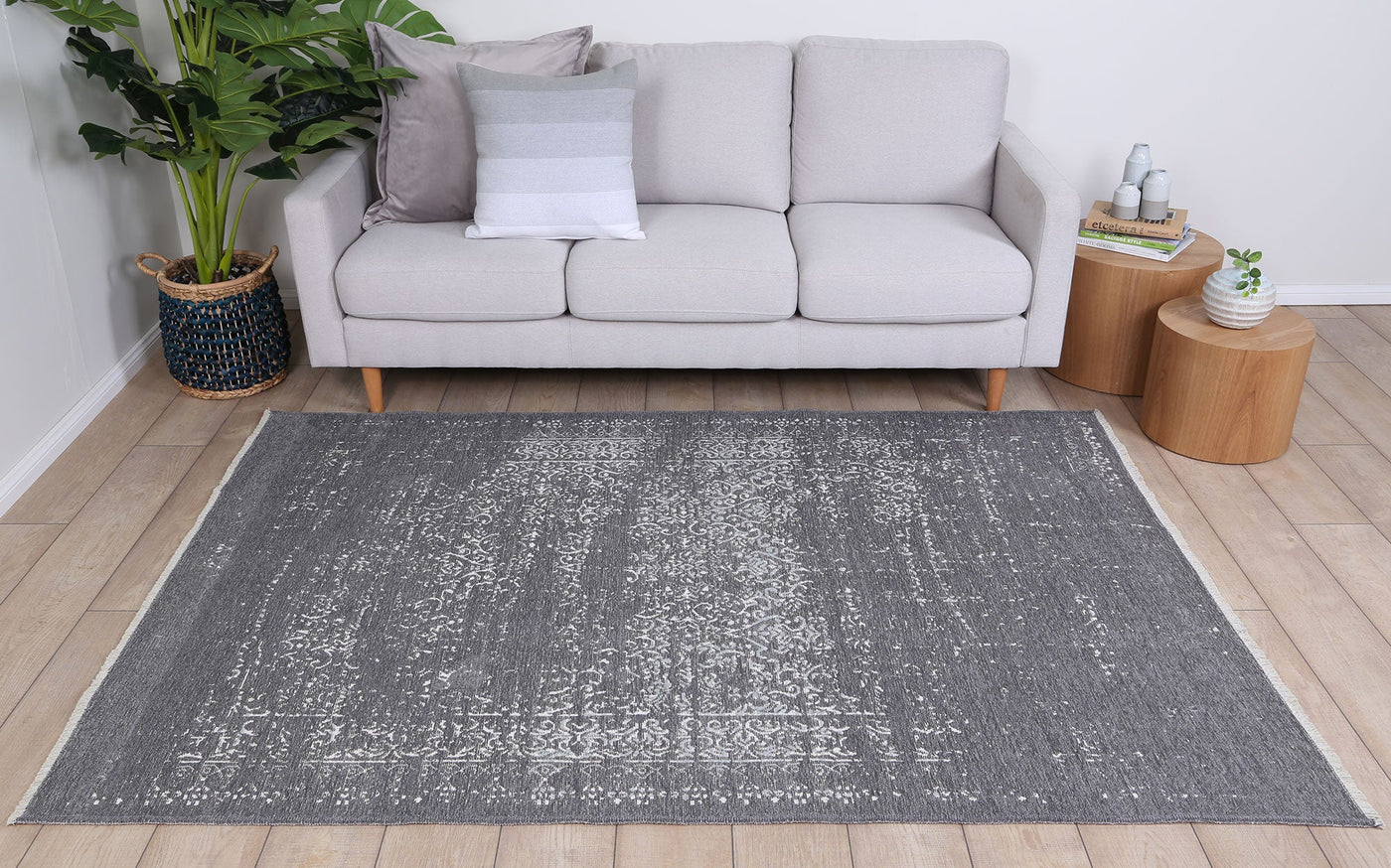 Golf 22 Reversible Rug Grey