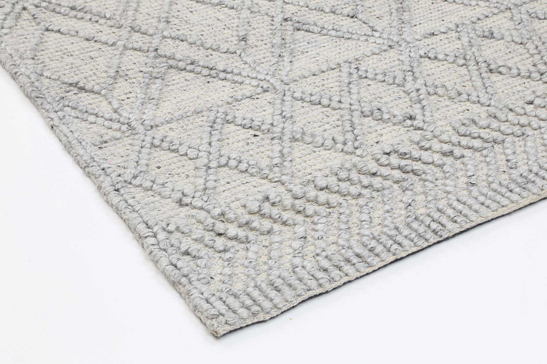Hima Grey 23 Wool Blend Rug