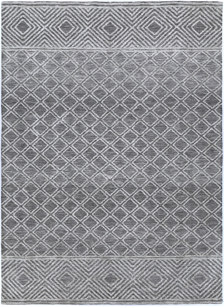 Amber Grey Cotton Blend Rug