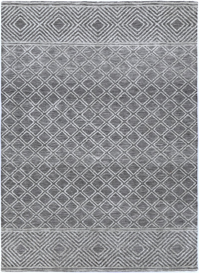 Amber Grey Cotton Blend Rug