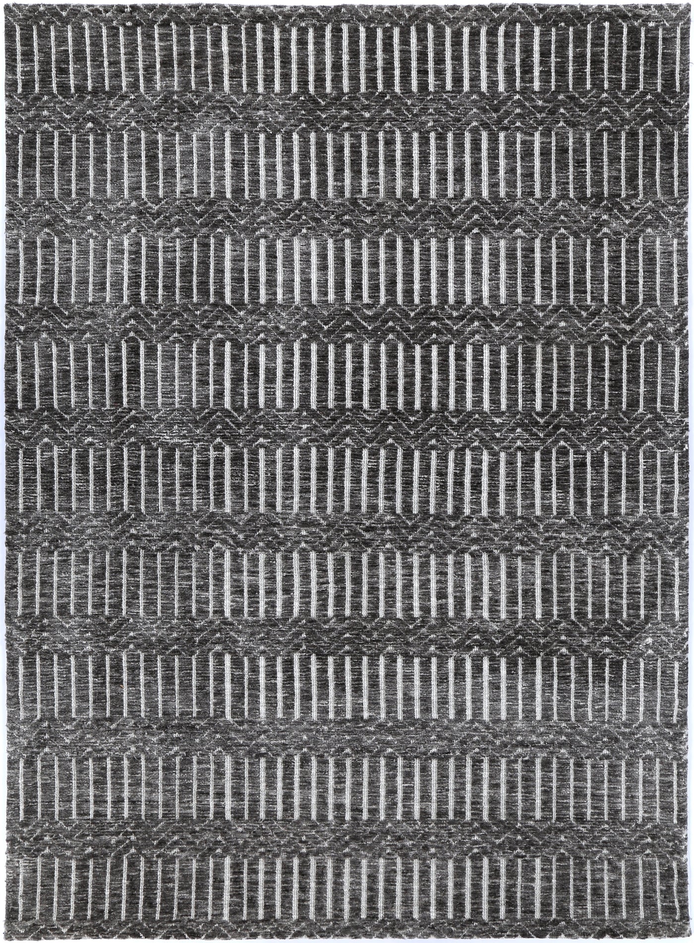 Amber Grey Cotton Blend Rug