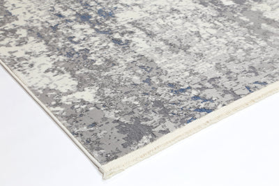 Conner Faded Grey & Blue Rug