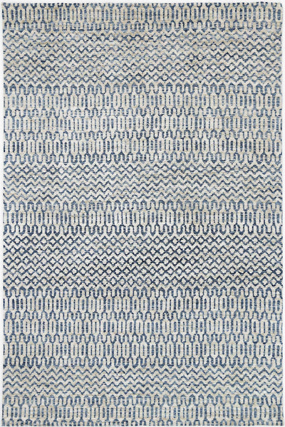 Amber Navy Tribal Rug