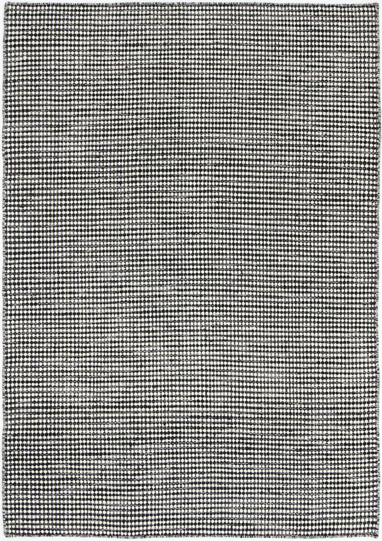 Scandi Charcoal Reversible Wool Rug