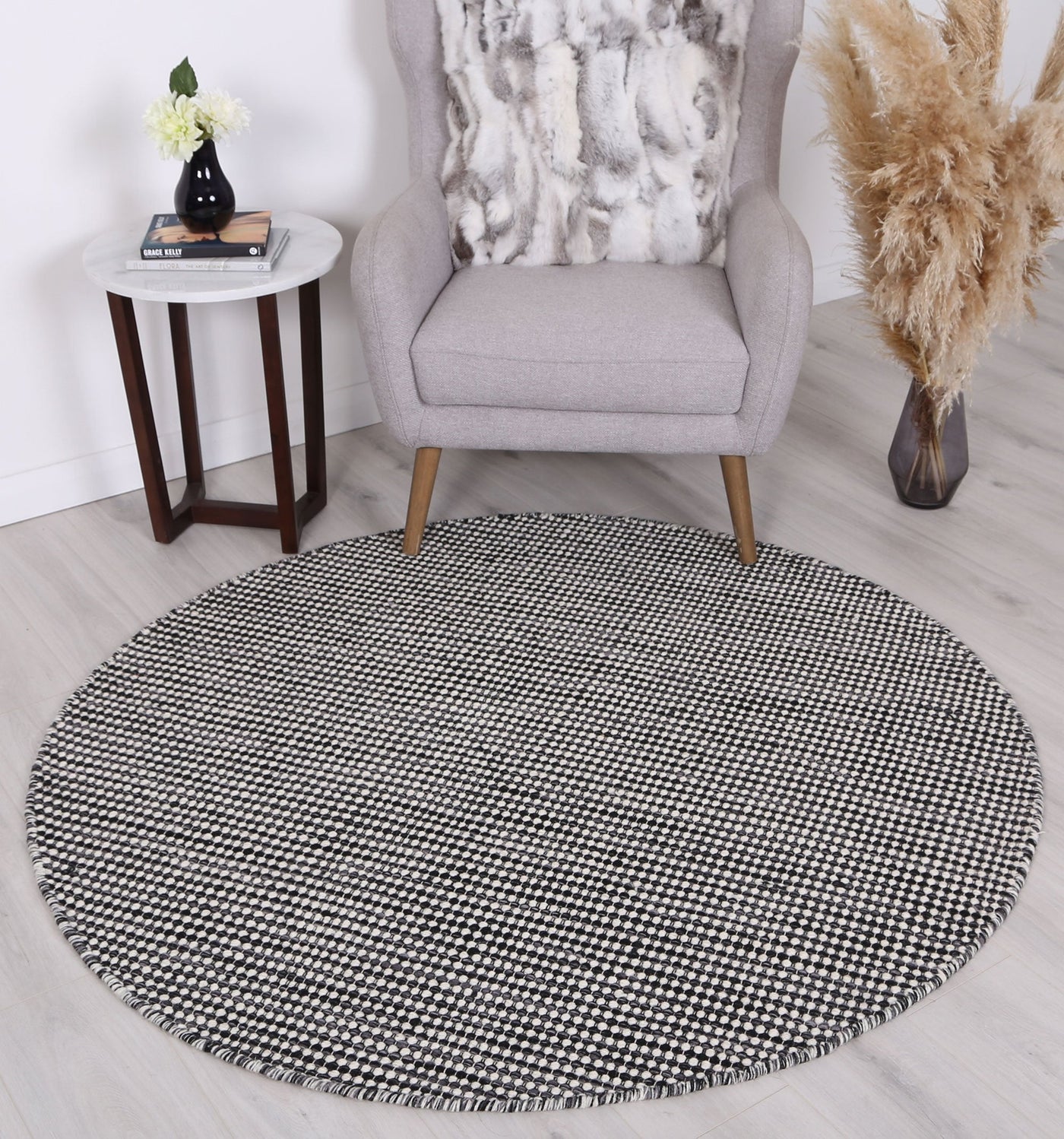 Sam 5 Wool Round Rug