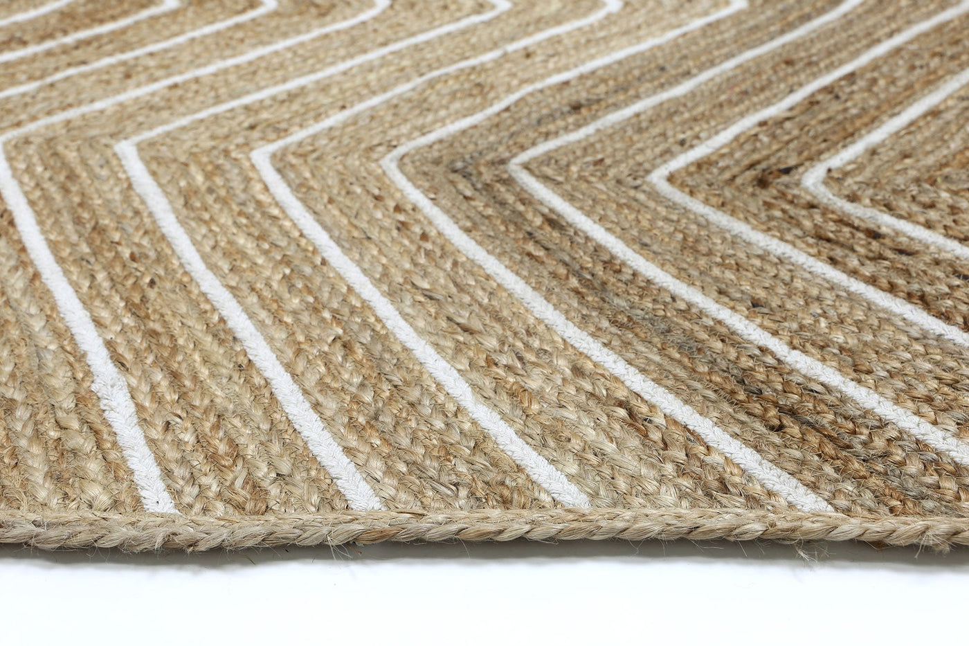 Wright 5 Natural and White Rug