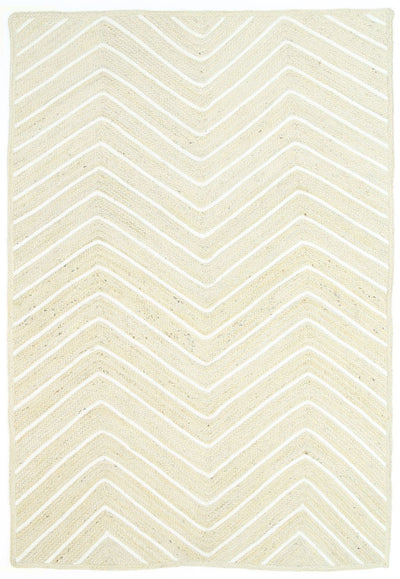 Wright 6 Pearl and White Rug