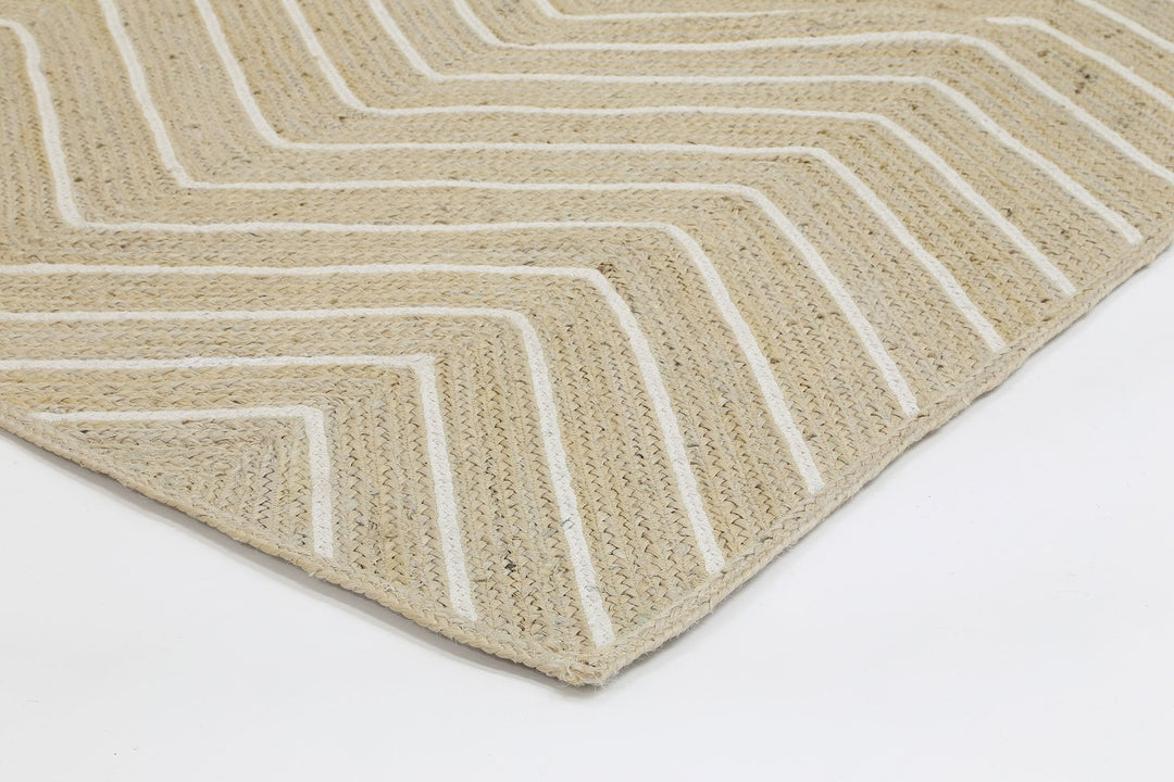 Wright 6 Pearl and White Rug