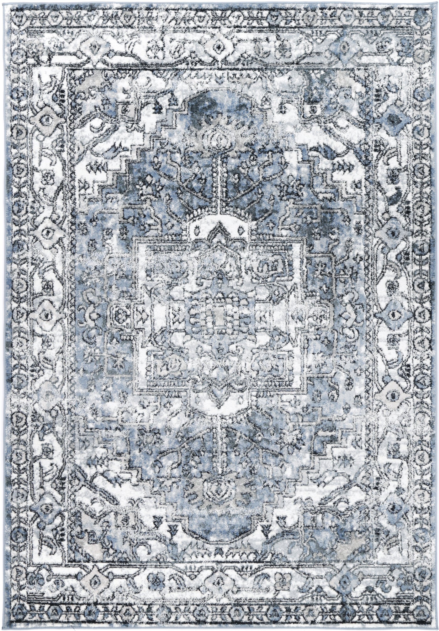 Tehran 7 Blue Rug