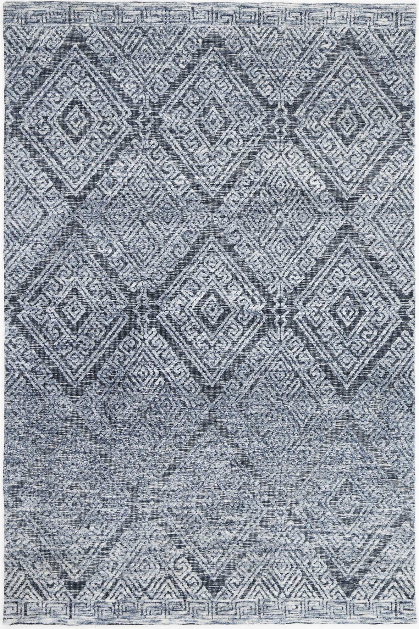 Amber Denim Tribal Rug