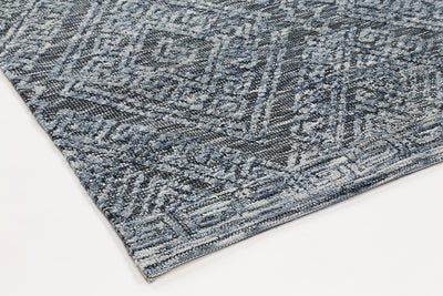 Amber Denim Tribal Rug