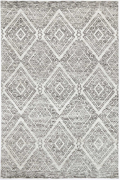 Amber Grey Tribal Rug