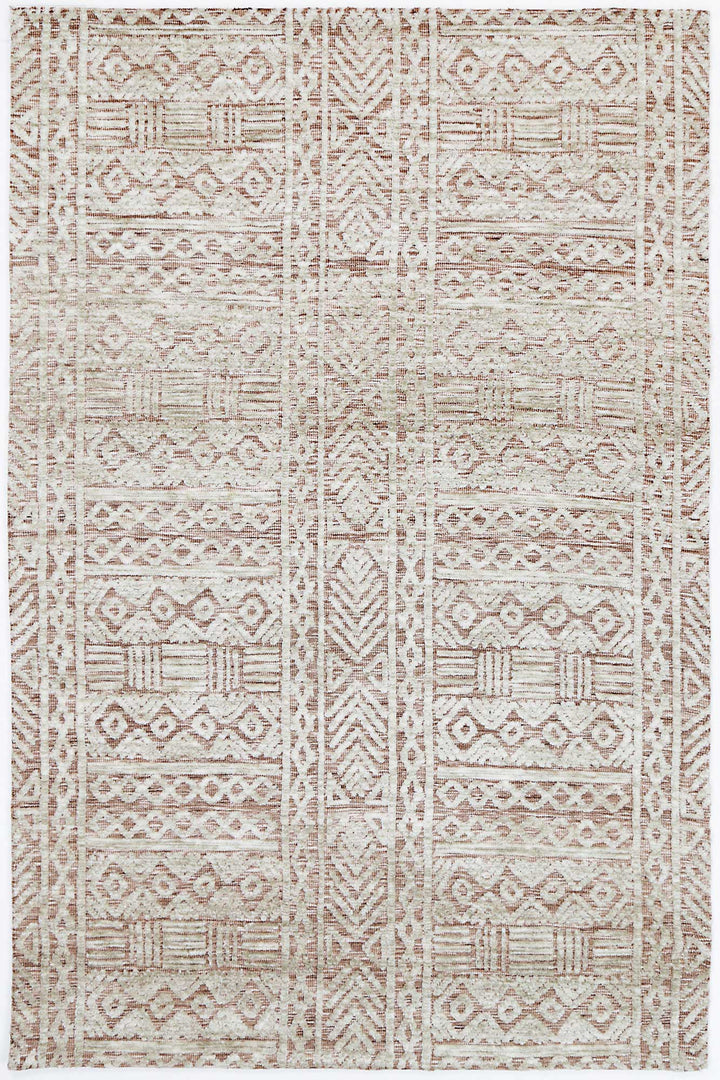 Amber Glenroy Rust Tribal Rug