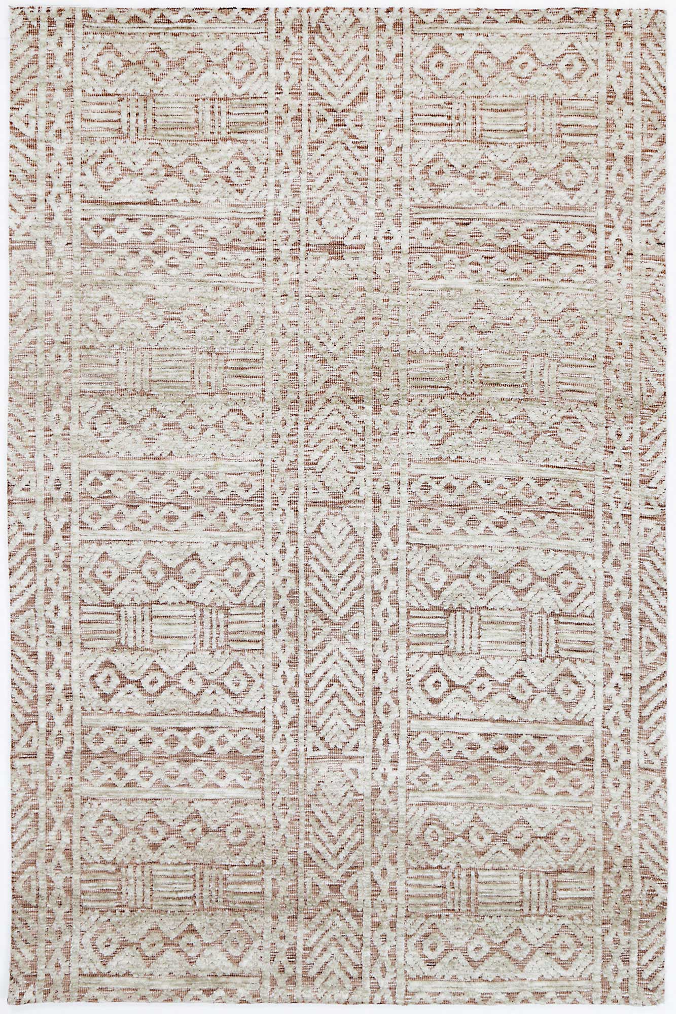 Amber Glenroy Rust Tribal Rug