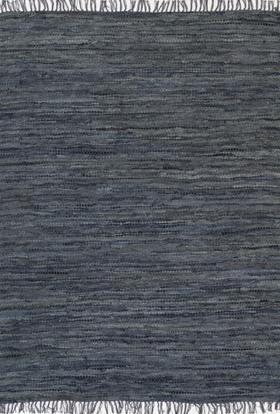 Toppa Grey Leather 2 Rug