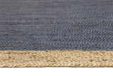 Madrid Centre Grey Jute Rug