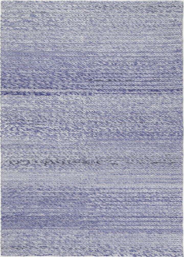 LA 1 Blue Wool Blend Rug