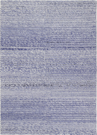 LA 1 Blue Wool Blend Rug