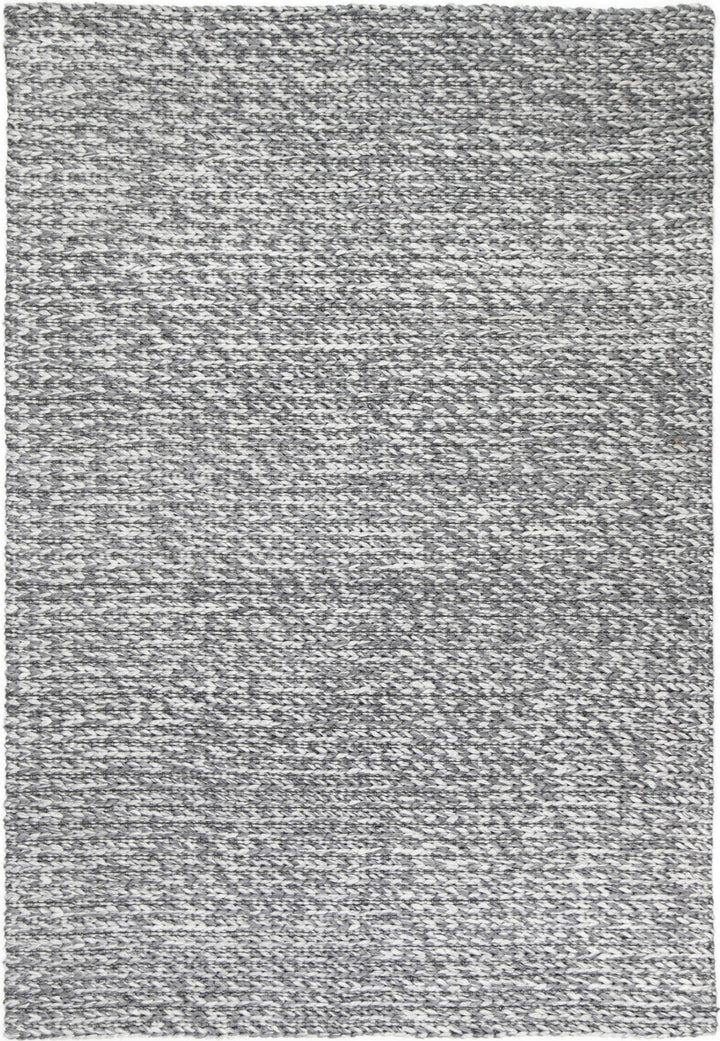 LA 1 Charcoal Wool Blend Rug