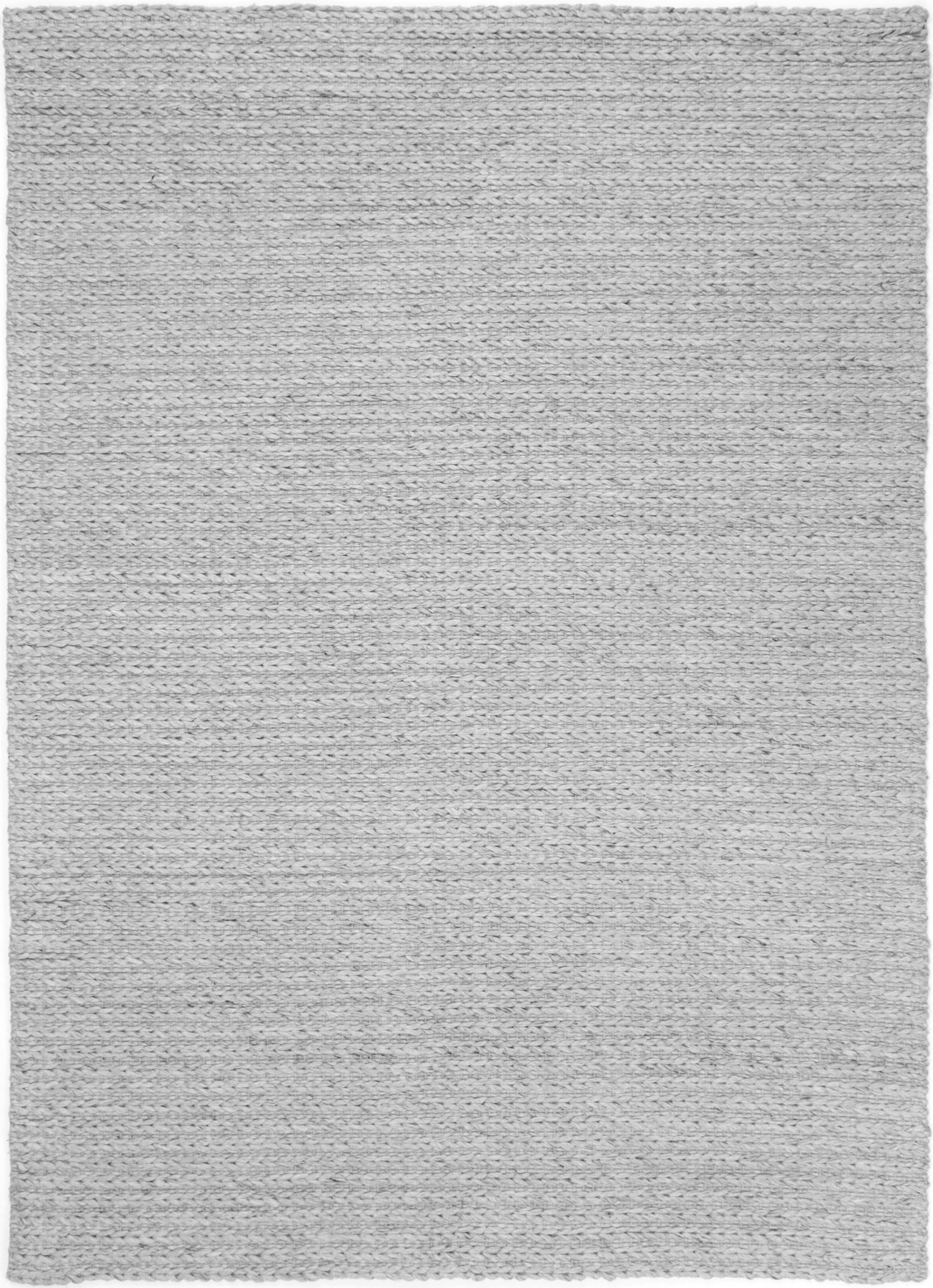 LA 1 Grey Wool Blend Rug